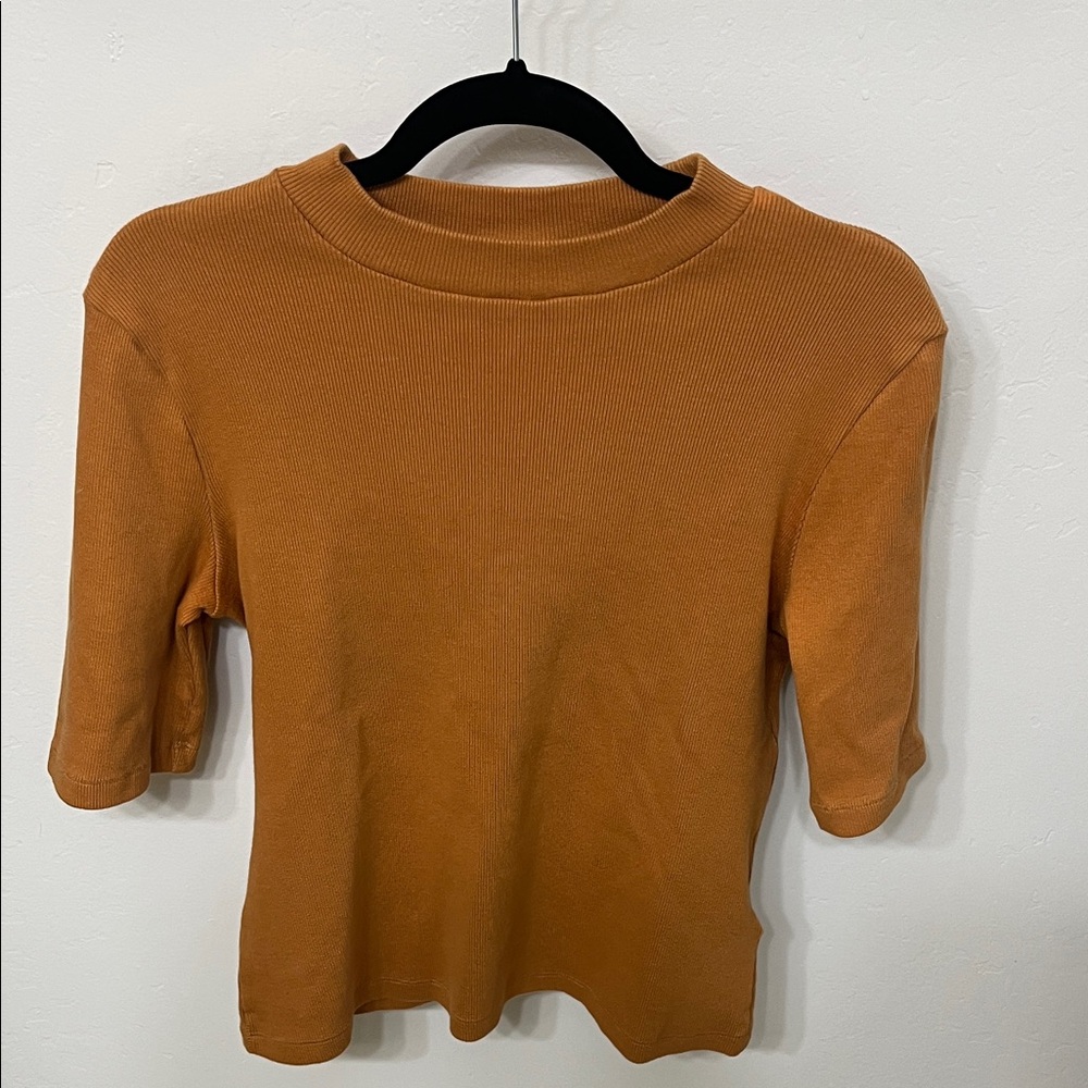 Anthropologie Brown Turtleneck Sweater